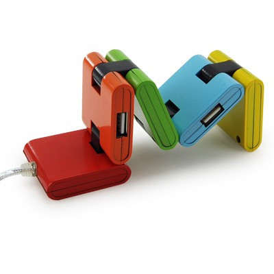 Hub USB flexi color