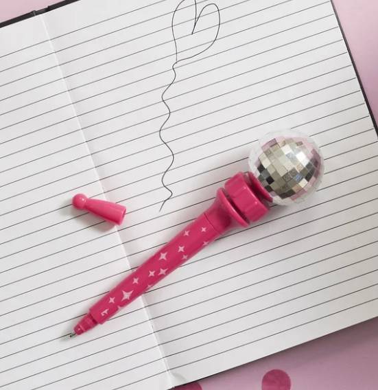 Stylo Boule Disco – Stylo Original avec Boule à Facettes