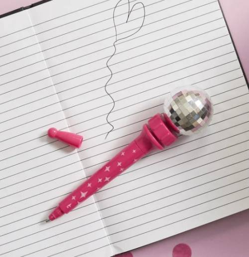 Stylo Boule Disco – Stylo Original avec Boule à Facettes