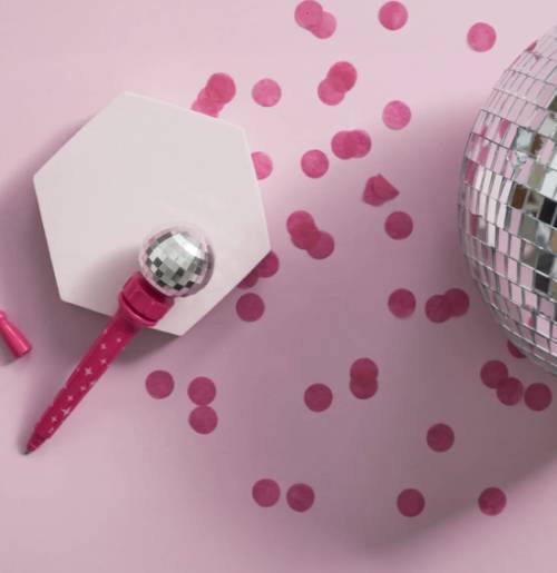 Stylo Boule Disco – Stylo Original avec Boule à Facettes
