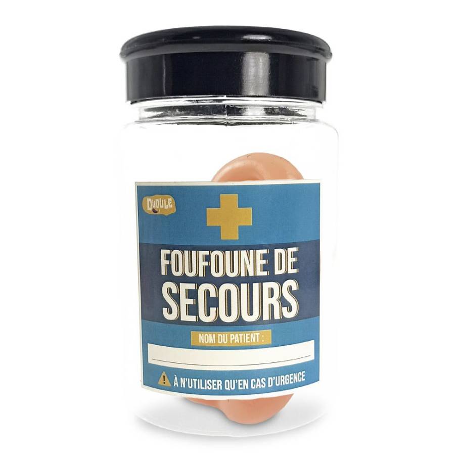 Foufoune Secours – Accessoire Humoristique Adulte – 11,5 cm