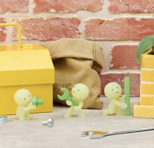 Smiski Under Construction – Figurine Surprise 1 Pièce – Modèle Aléatoire