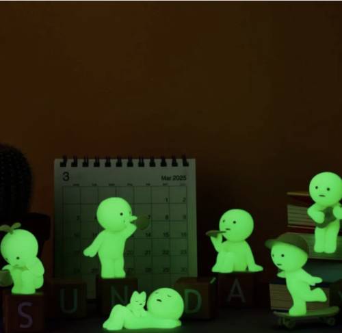 Smiski Sunday – Figurine Surprise 1 Pièce – Modèle Aléatoire