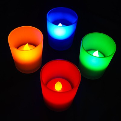 Bougie photophore Led