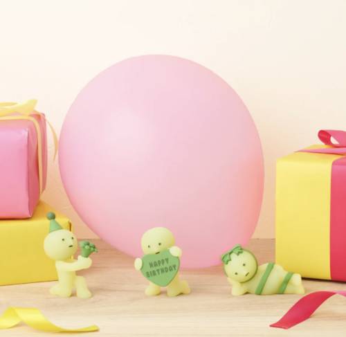 Smiski Birthday – Figurine Surprise 1 Pièce – Modèle Aléatoire