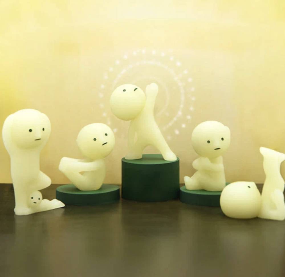 Smiski Yoga – Figurine Surprise 1 Pièce – Modèle Aléatoire