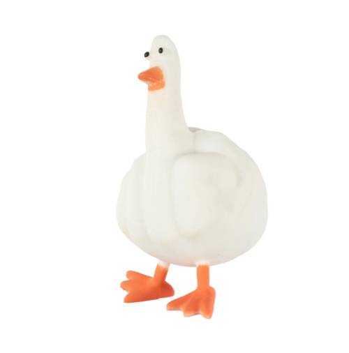 Squishy d’Oie d’Honneur – Oie Anti-Stress avec Doigt d’Honneur