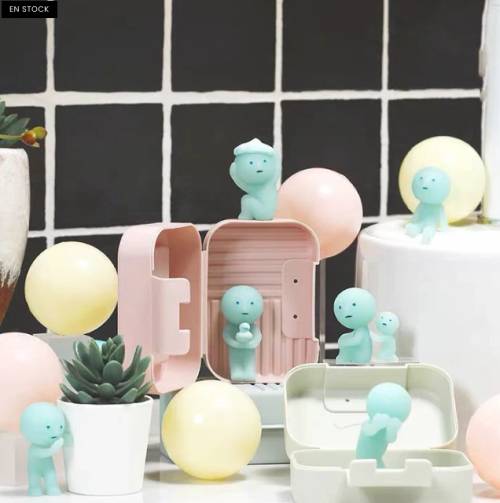 Smiski Bath – Figurine Surprise 1 Pièce – Modèle Aléatoire