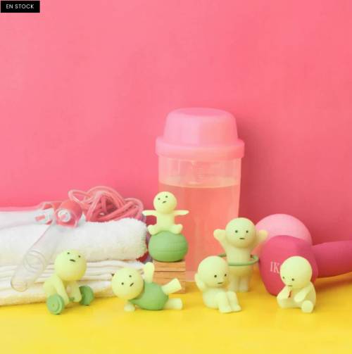 Smiski Exercising – Figurine Surprise 1 Pièce – Modèle Aléatoire