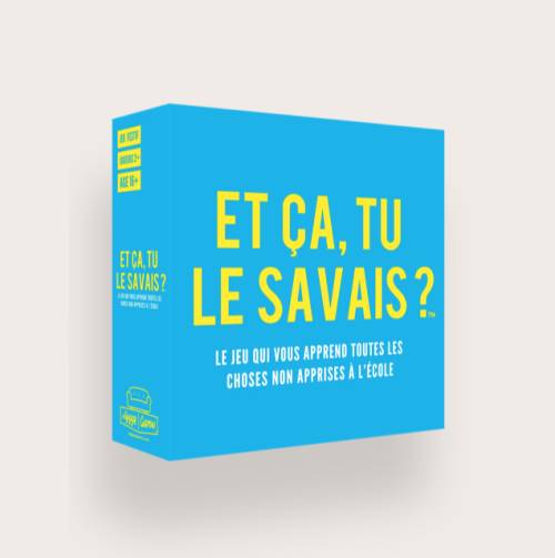 Jeu Et ça tu le savais ? – Jeu de Questions Insolites et Culture Générale - Mycrazystuff