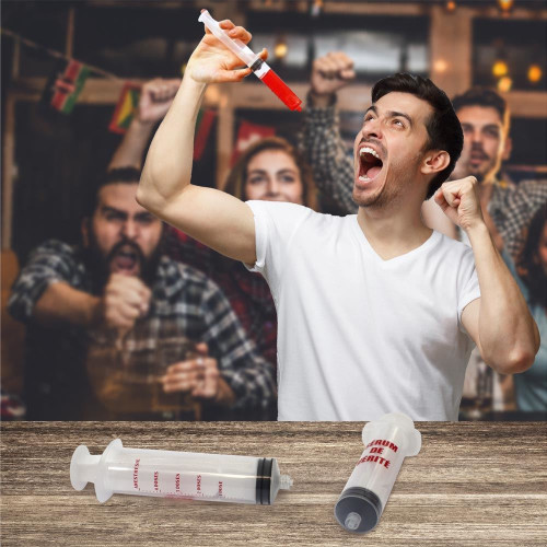 Verres Shooters Seringues x6 – 6 Verres à Shot Humoristiques 30 ml - Mycrazystuff