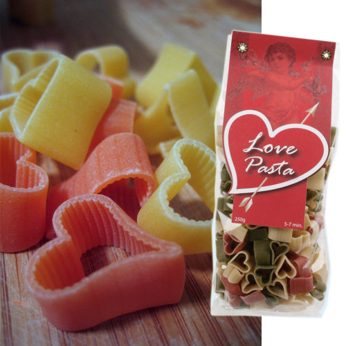 Pâtes Cœur Love – Pâtes en Forme de Cœur à la Tomate et aux Épinards - Mycrazystuff