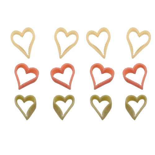 Pâtes Cœur Love – Pâtes en Forme de Cœur à la Tomate et aux Épinards - Mycrazystuff