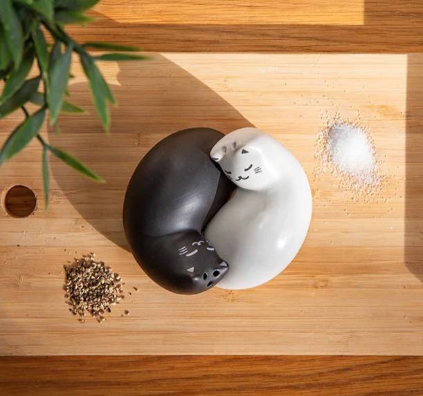 Kikkerland – Salière et Poivrière Chats Purrfect