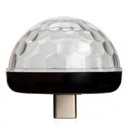 Mini boule disco pour téléphone USB-C – Lampe disco lumineuse