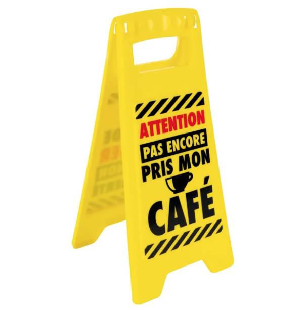Panneau humoristique de chantier – Décoration fun travaux