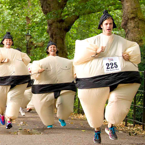 Costume de sumo gonflable – Déguisement humoristique adulte