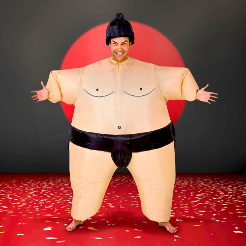 Costume de sumo gonflable – Déguisement humoristique adulte
