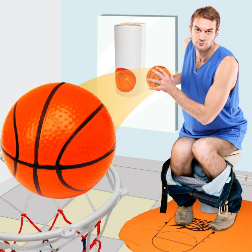 Jeu de basket pour WC