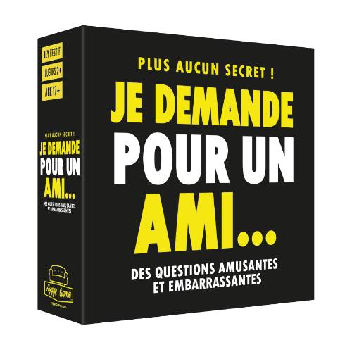 Je demande pour un ami – Jeu de questions drôle et indiscret