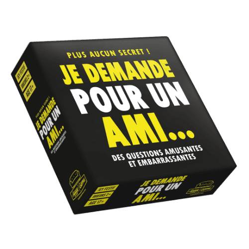 Je demande pour un ami – Jeu de questions drôle et indiscret