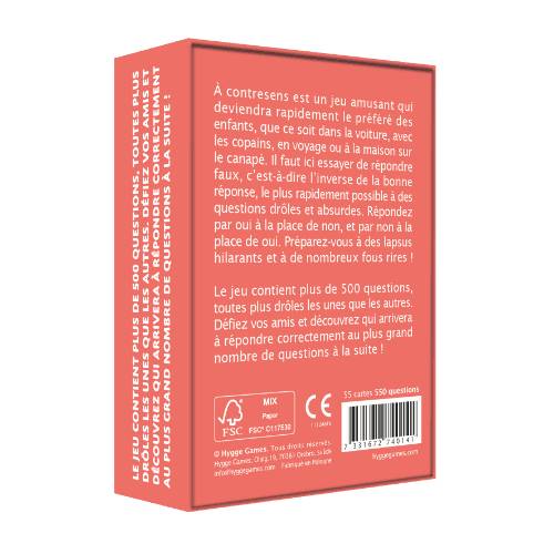 À contresens – Jeu de cartes drôle et décalé | Hygge Games
