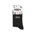chaussettes noires homme rêveur mycrazystuff.com