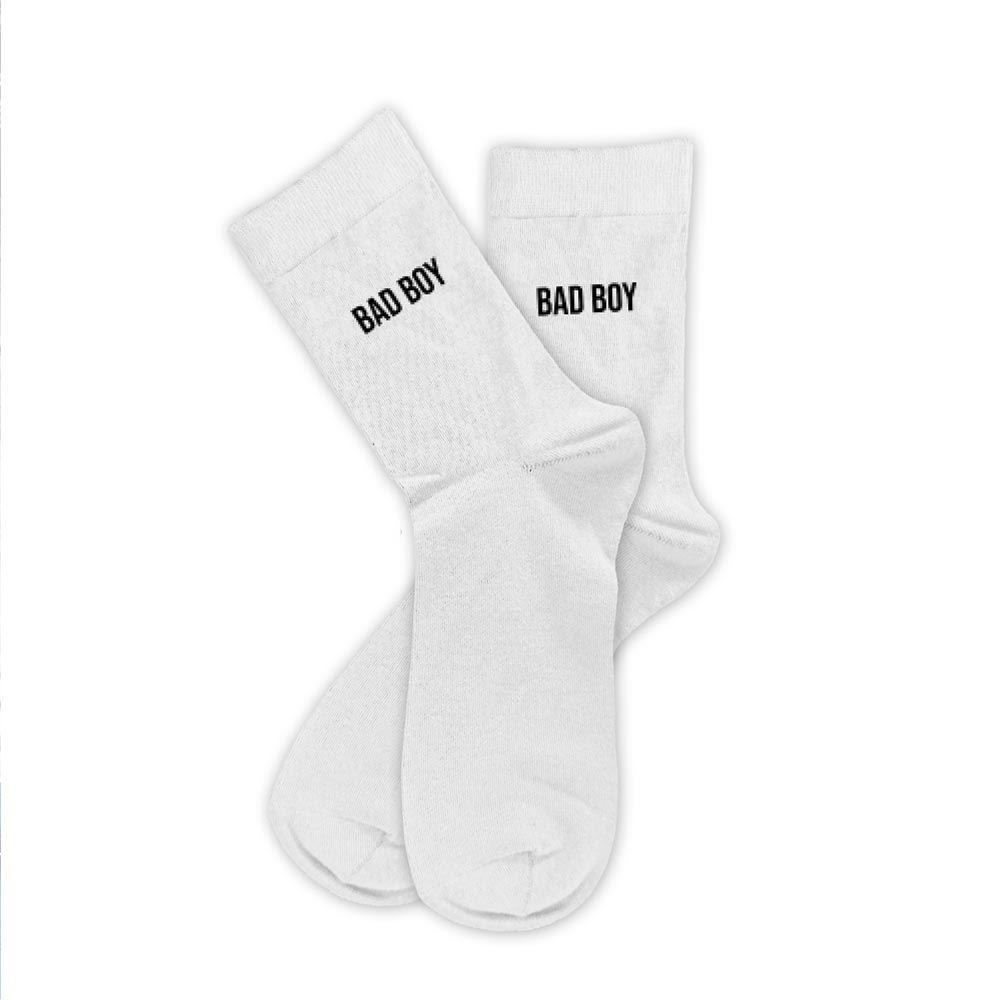 chaussettes blanches sport homme bad boy mycrazystuff.com