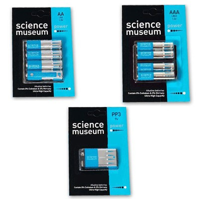 Pack Piles : 1x4AAA, 1x4AA, 1x9V