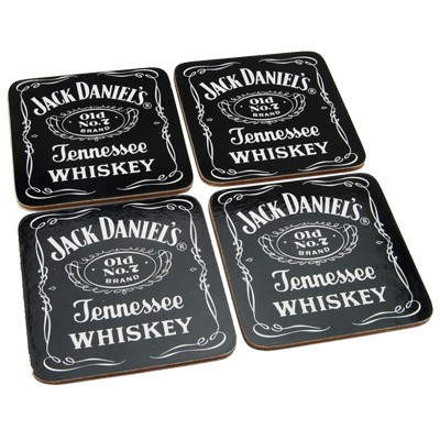 Sous-verre Jack Daniels Black label
