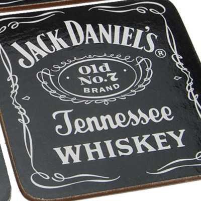 Sous-verre Jack Daniels Black label