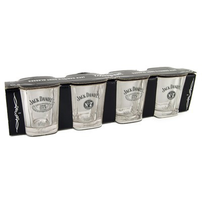 Mini verres "one shot" Jack Daniel's par 4