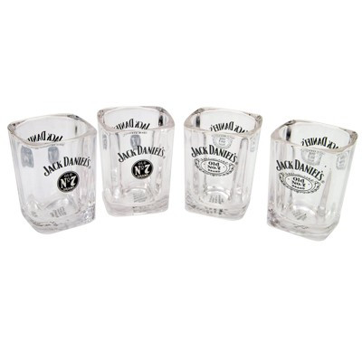 Mini verres "one shot" Jack Daniel's par 4
