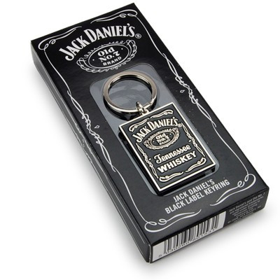 Porte-clés métal Jack Daniels