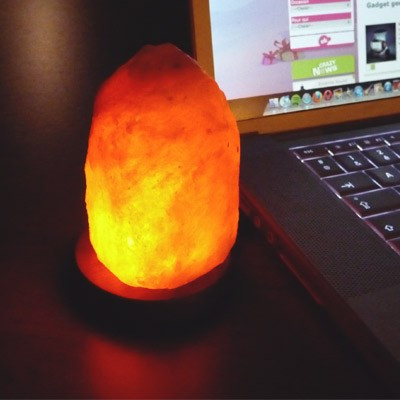 Lampe en cristal de sel USB