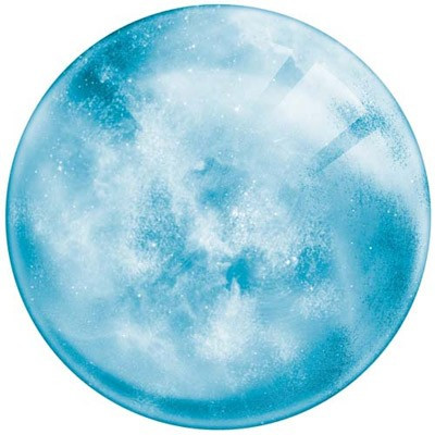 Balle rebondissante géante mystique à paillettes 