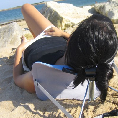 Y-Ply vert, le dossier de plage multi-fonction