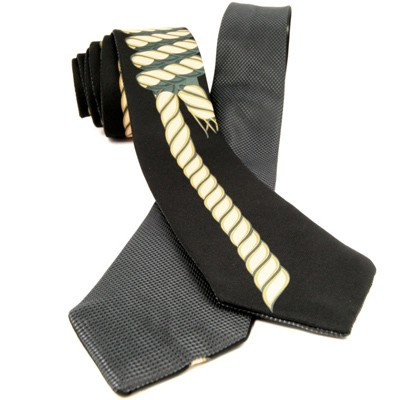 Cravate réversible Corde au cou