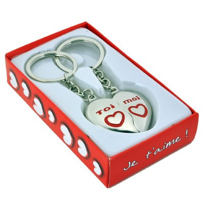 Porte-clés des amoureux