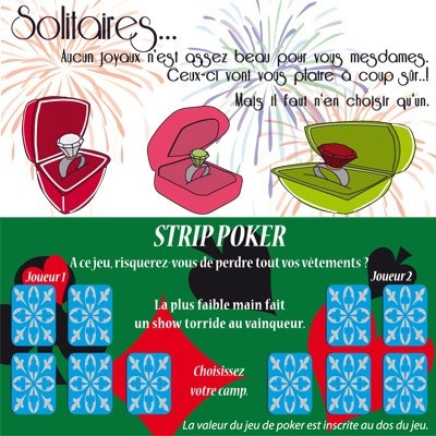 Jeux érotiques, 30 cartes à gratter