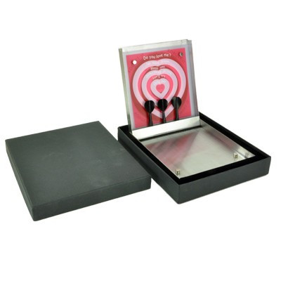 Cadre photo jeu de fléchettes magnétique