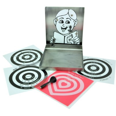 Cadre photo jeu de fléchettes magnétique