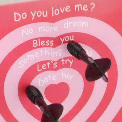 Cadre photo jeu de fléchettes magnétique