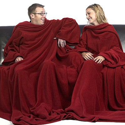 Slanket authentique double Ruby wine