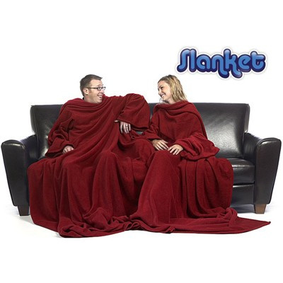 Slanket authentique double Ruby wine
