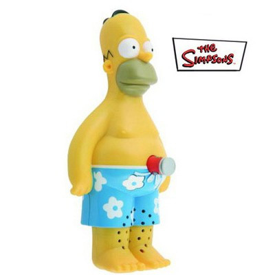 Radio de bain flottante Homer Simpson