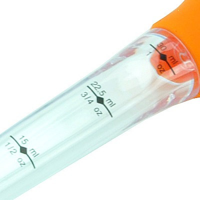 Poire à jus en silicone