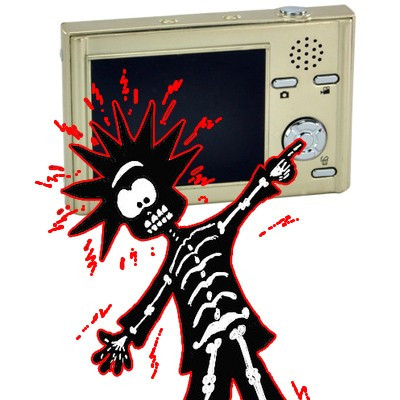 Appareil photo électrochoc