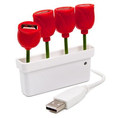 Hub Usb Tulipes