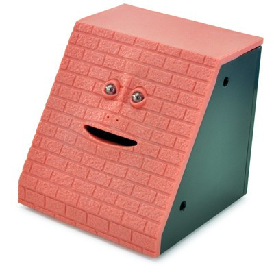 Tirelire Face Bank, la tirelire goulue